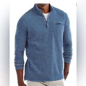 Johnnie-O Men’s Hanging Out Rocky Striped Shirt Size Large
